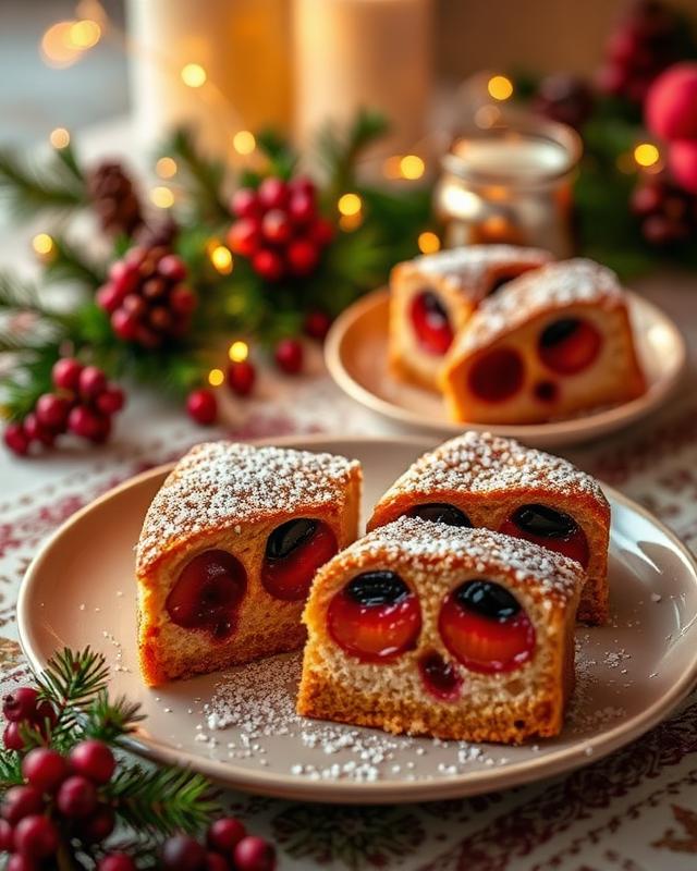 Christmas sweets and celebration