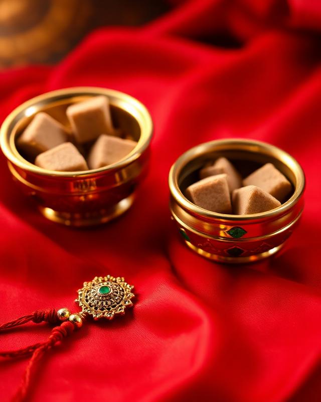 Raksha Bandhan sweets and celebration