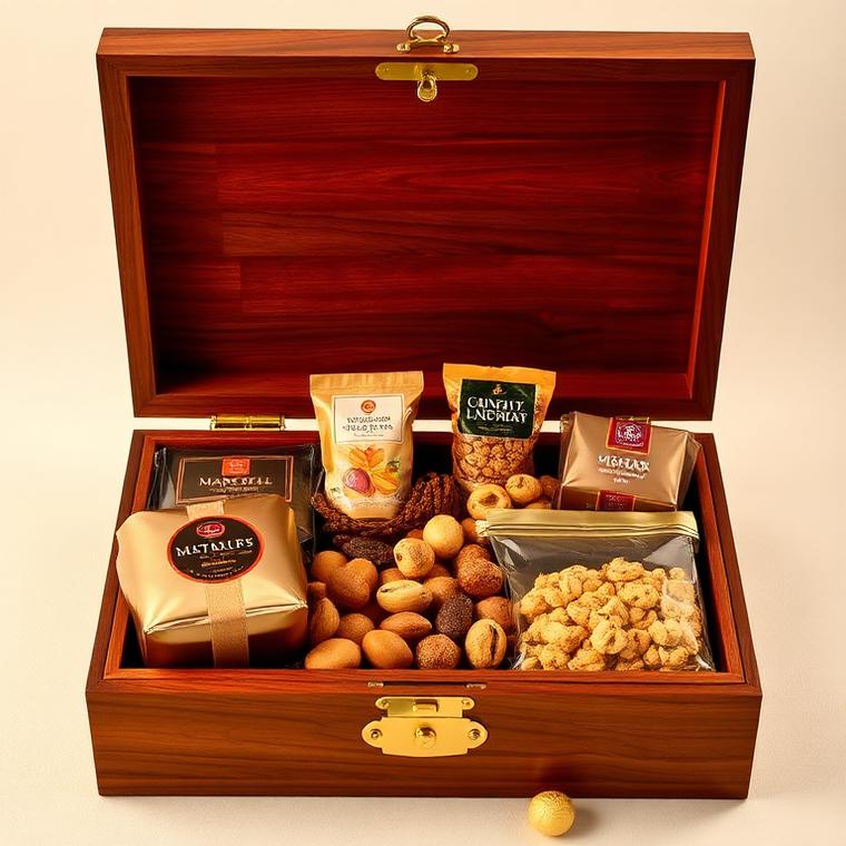 Luxury Wooden Hamper